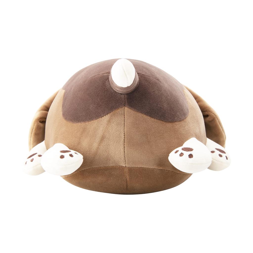 Livheart Marshmallow Animal Bolster Vicky the Beagle Fluffy and Cushion, (Total Length Approx. 27cm), Squishy, 48928-37