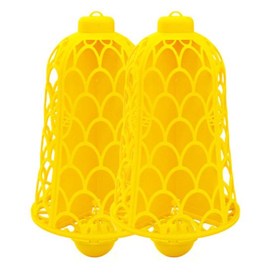 2 Sets Hanging Wasp Trap Sticky Fruit Fly Trap Outdoor Carpenter