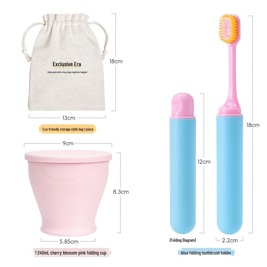 Эксклюзивная портативная силиконовая складная дорожная кружка Era