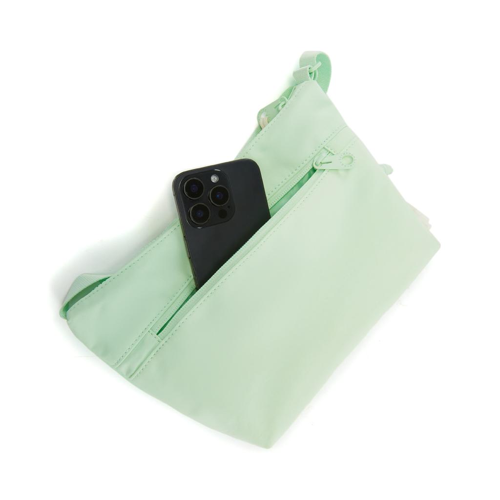 New LINING Chinese Culture Series Crossbody Bags Water Wave Green ABDV253-3