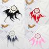 Charm Gargen Decor Wall Hanging Car Interior Rearview Pendant Wind Chimes Dream Catchers Feathers