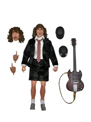 Фигурка Ангуса Янга в одежде от Authentic AC/DC NECA,