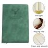 Elegant Notebook with 280 Pages Thickened Faux Leather Cover Elegant Writing Experience Office Workplace Notebook