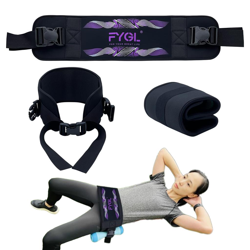 FYGL Gluteus Training Hip Thrust Purple Belt,