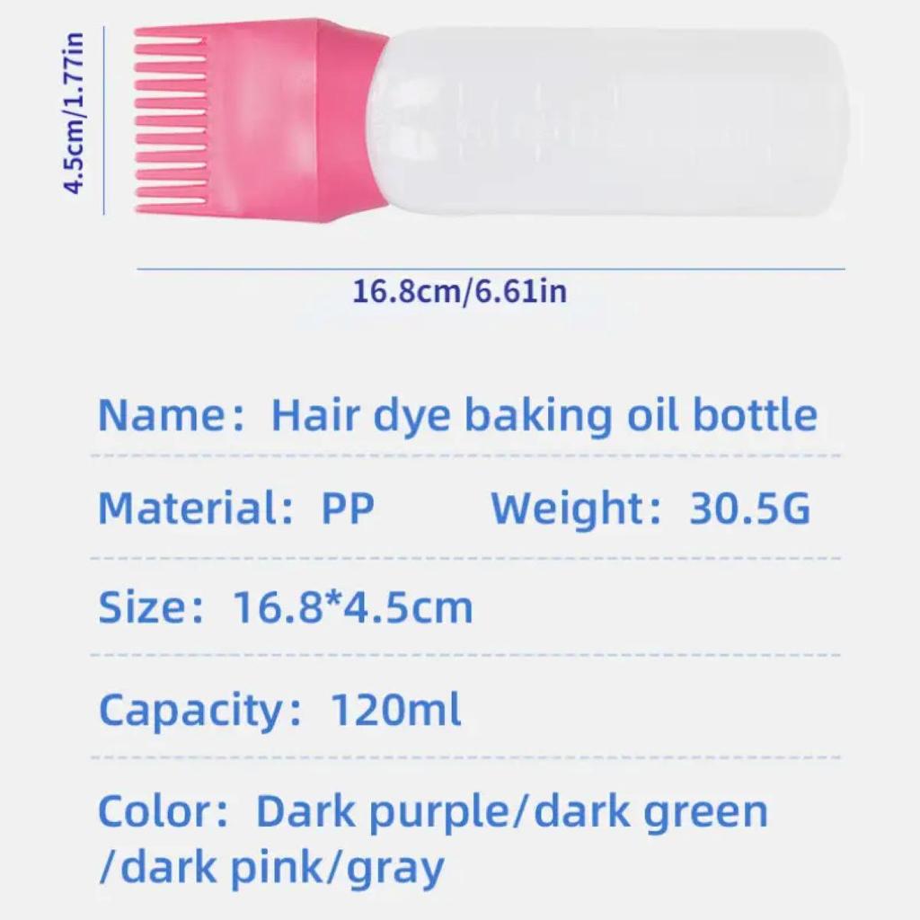Hair Salon Tools: Shampoo Bottle, Comb, Hair Dye Bottle, Color Kettle, Perm Potion