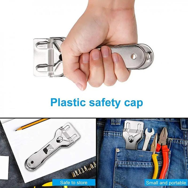 Paint Scraper Tool Kitchen For Ceramic Induction Cooktops Multifunction Glass Ceramic Hob Scraper Cleaner Tool With Blade