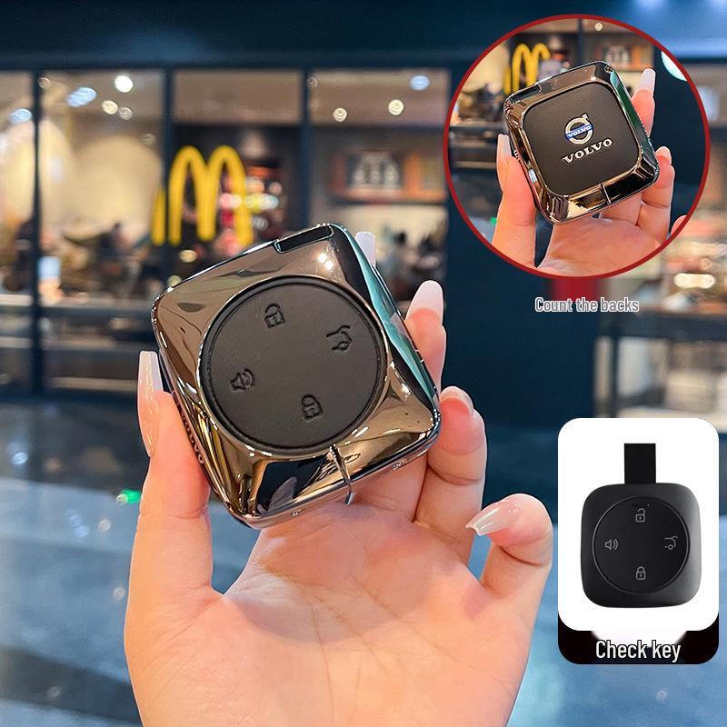 Высококачественная металлическая крышка для ключа 2026 Volvo XC70/ES90/EX90