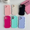 New Product for IPhone17 Mobile Phone Case Macaron Big Wave for Apple 16 Candy Color Soft Shell Protective Cover