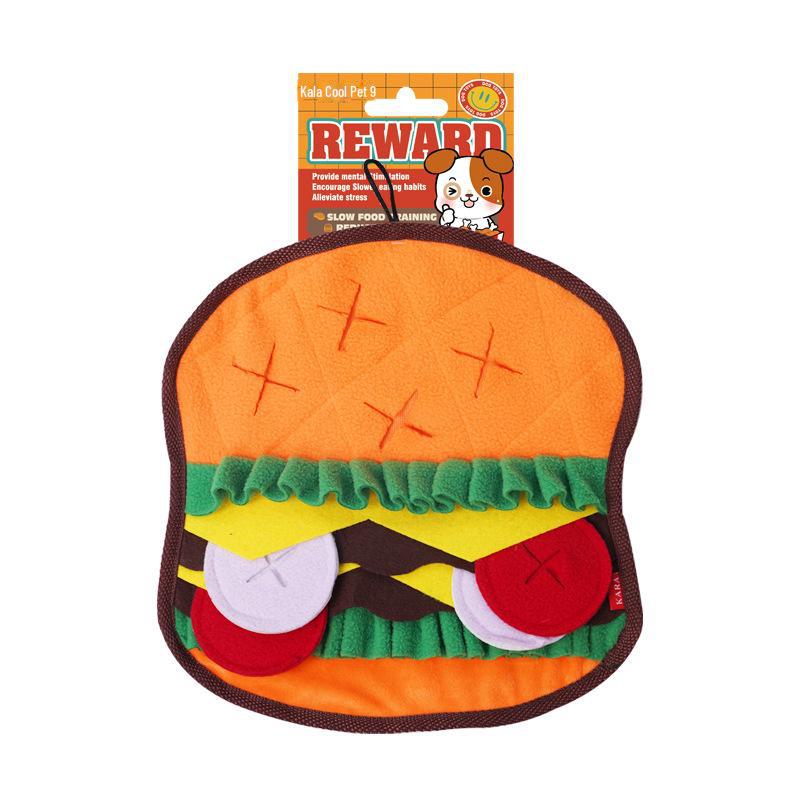 «Коврик для обнюхивания собак»: Интерактивное одеяло-головоломка с едой для развлечения и высвобождения энергии».