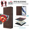 For Xiaomi 17 Ultra 5G Case RINACASIS RC23 RFID Blocking Wallet Stand PU Leather Phone Cover