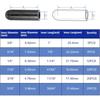 80pcs Vacuum Dust Cap Car Carburetor Hose Cover Kit Vacuum Cover Combination Automobile Accessories