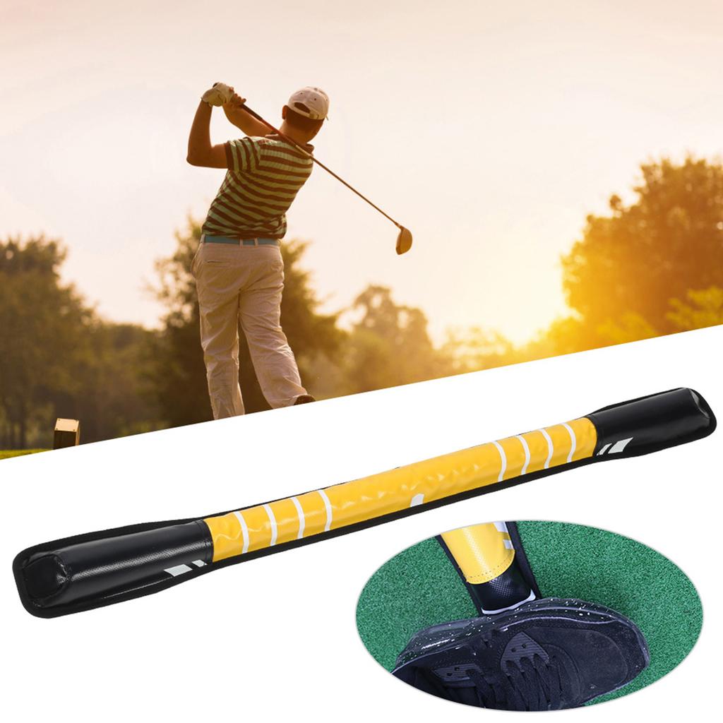 Тренажер для гольфа, вспомогательное средство для практики, стержень для тренировки баланса стоп, аксессуар