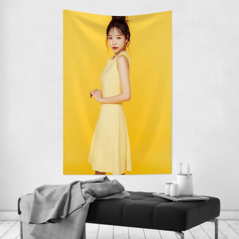 Korean Female Singer for JO YURI Tapestry Room Decor Wall Cloth Party Hanging Background Room Decor Baby Room