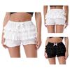 Ayollar Qiz Kamoncha Dekorli Frilly Shimlar Shortiklar Ruffle Qovoq Shortiklar Xavfsizlik Shimchalari Shimlar Ayollar Ichki Kiyimi