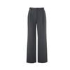 Брюки костюмные LANCY Wang Churan Collection из смесовой шерсти, серые