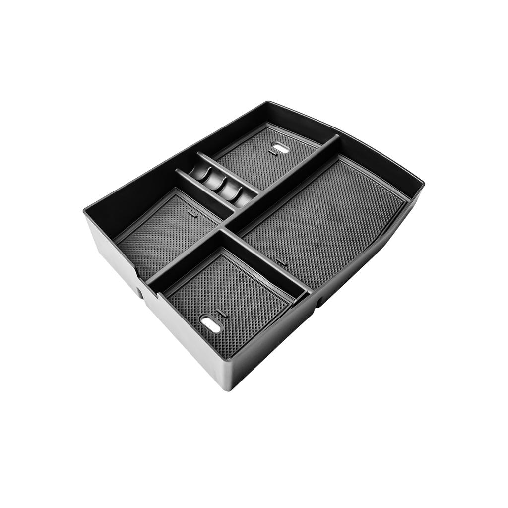 Center Console Organizer For Volkswagen Atlas/Cross Sport 2025 Armrest Box Storage Center Console Tray ABS Accessories Car Box