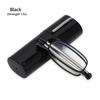 Eyeglasses with Tube Case Foldable Reading Glasses Computer Reading Eyeglasses Easy Carry