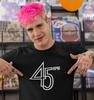 ФУТБОЛКА 45 об/мин (Рейв вечеринка DJ диско коллекционирование пластинок винил LP сингл 7" 12") Футболка Unisex