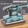 14000 об/мин Профессиональная электрическая шлифовальная машина Металл Дерево Шлифовальная машина для гипсокартона Шлифовальная полировальная машина Двигатель с высоким крутящим моментом С 5 наждачной бумагой 220 В