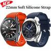 Мягкий силиконовый ремешок 22 мм для Huawei Watch 5 4 GT6 GT5 GT4-3, спортивный браслет 46 мм для Amazfit Balance 2 Bip 6 GTR 47 мм.