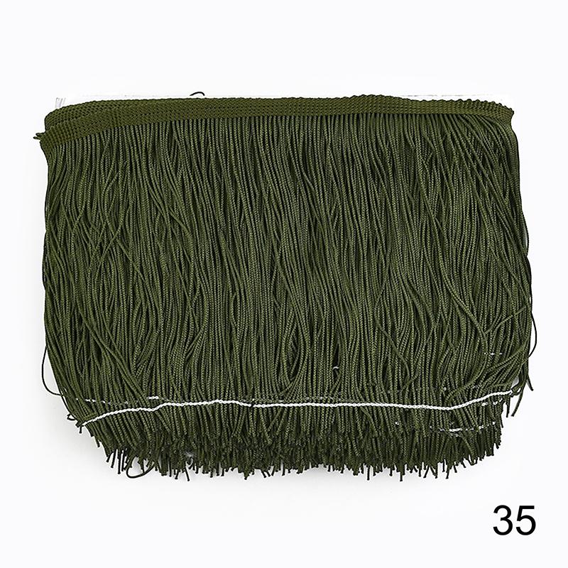 5М Meetee Полиэстеровая бахрома с кисточками 10-30см Кружевная отделка Лента для платья Занавеска Декоративные ленты Бахрома Ткань Швейная фурнитура