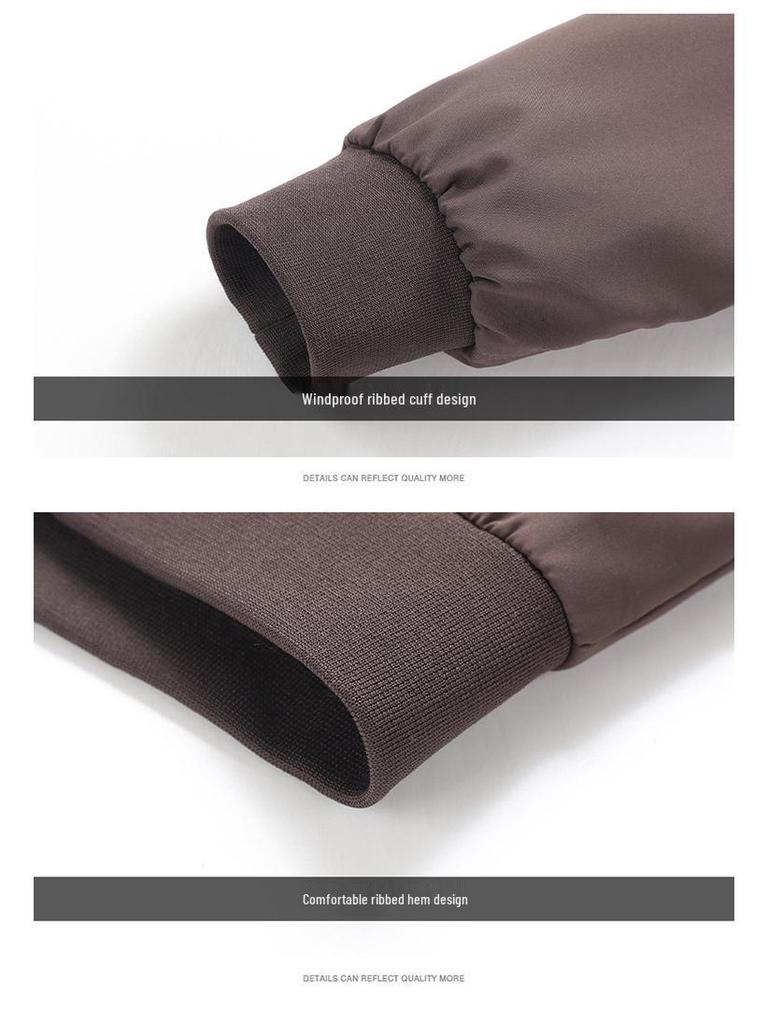 Мужская повседневная легкая однотонная куртка, весна и осень, доступен большой размер