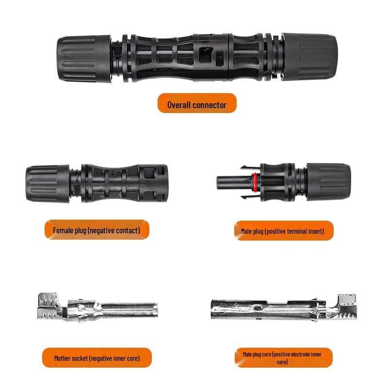 Huijun MC4 Solar PV Connector Plug