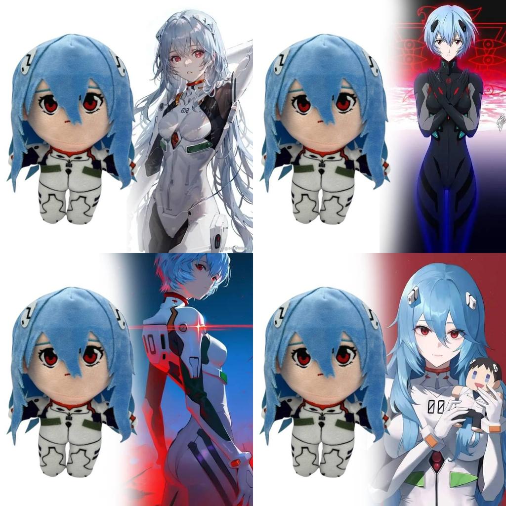 Плюшевая игрушка Аянами Рей из Neon Genesis Evangelion с наполнителем из полипропиленового хлопка для фанатов аниме