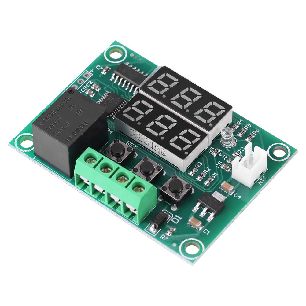 Digital DC 12V Dual LED Display Temperature Controller Sensor Relay Module Thermostat Switch