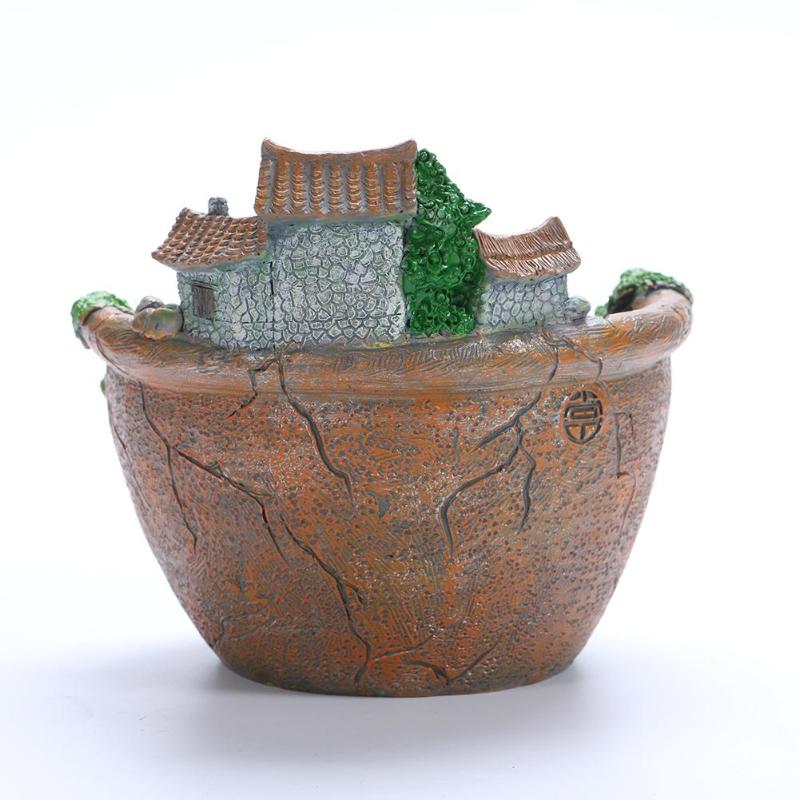 Цветочный горшок из смолы, настольный держатель для горшка, украшение для дома и сада, держатель для растений, суккулентный горшок для растений, цветочный горшок