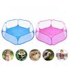 Children's Hexagon Ocean Ball Pool Tent with Mesh and Animal Pet Fence