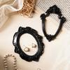 1Pcs European-Style Resin Material Black-Edged Prop Photo Frame, Diy Wall Decoration, Suitable For Shooting Props