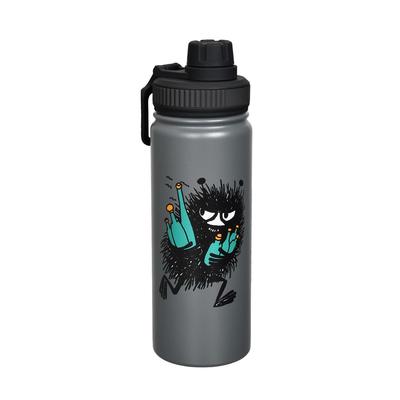 Бутылка из нержавеющей стали с термоизоляцией Moomin Nordic Buddies, Вонючка, 550 мл,