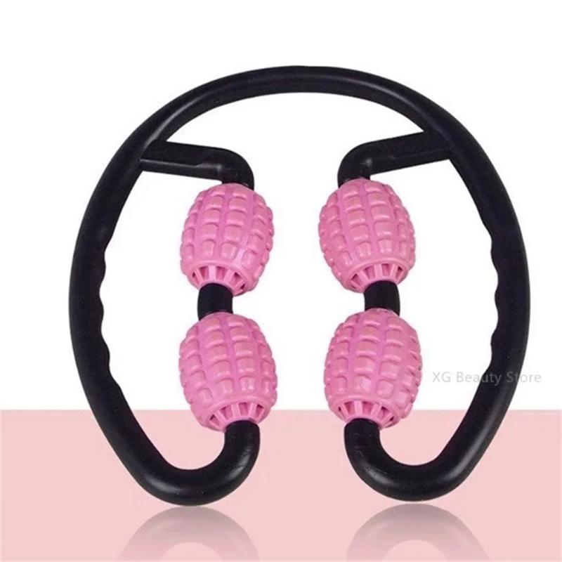 1 Piece Plastic Pressure Point Neck Massager Hand Roller Neck Massager for Neck Shoulders Arms Waist Trigger Points