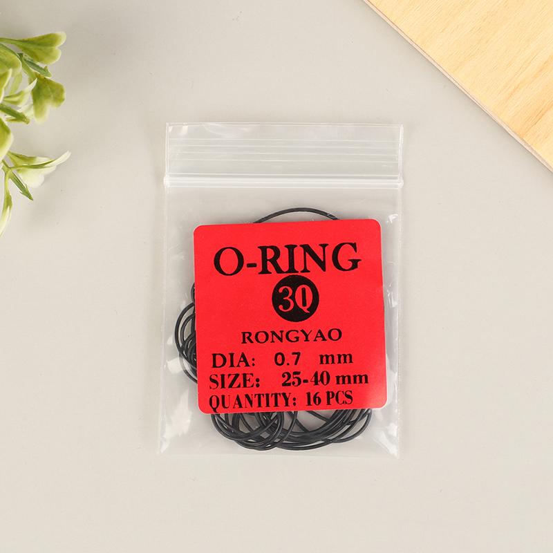 1Pack 0.5/0.6/0.7/0.8Mm Watch O-Ring Waterproof Rubber Watch Back Cover Gaskets