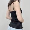 Sexy Slim Striped V-neck Sleeveless Vest