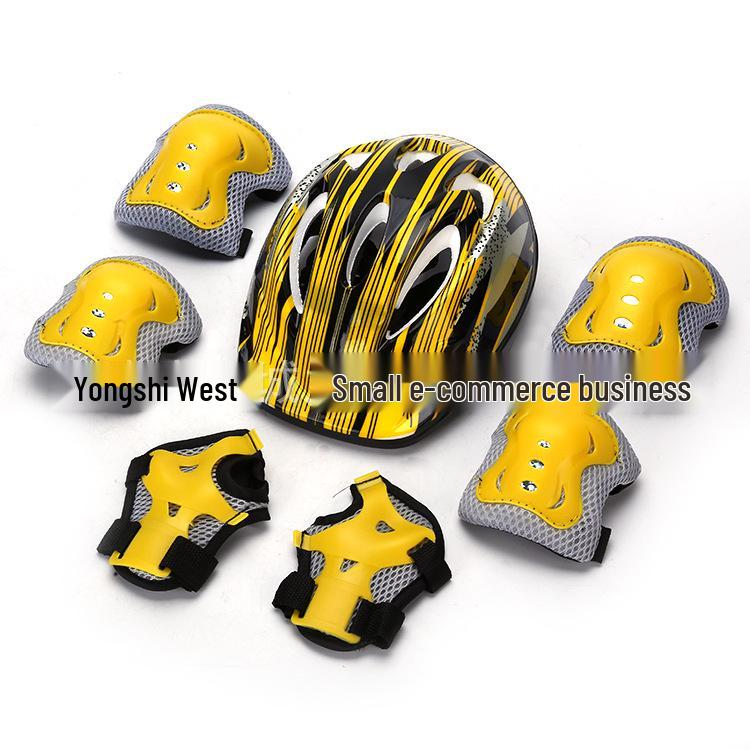 Children's 7-Piece Outdoor Protective Gear Set for Biking and Balance Bikes
