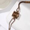 New Women'S Luxury And Elegant Small Square Watch With A Steel Bracelet, A Versatile Quartz Wristwatch With A Thin Strap.
