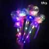 1PC Kids Colorful Glowing Sticks Flashing Heart Star Butterfly Girls Princess Fairy Wands Role Play Show Cosplay Party Favor