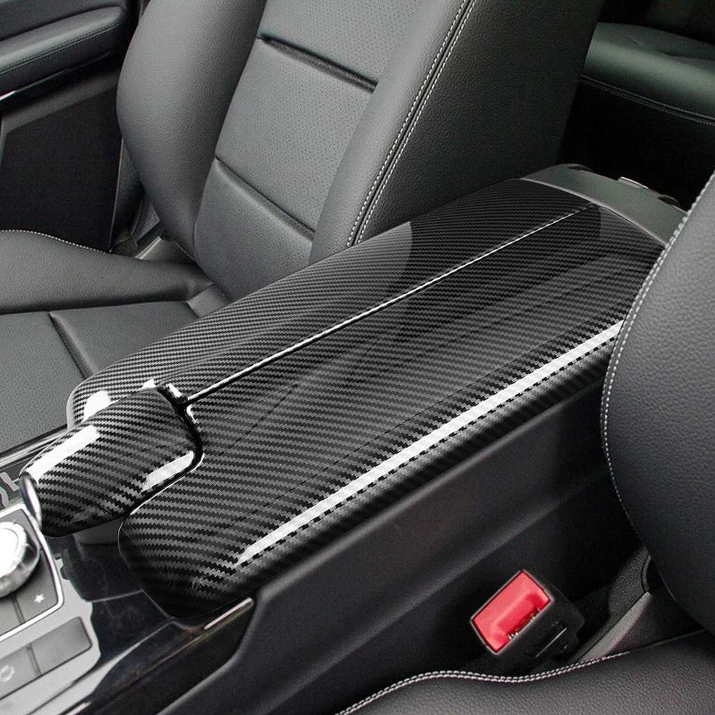LHD Car Central Control Armrest Storage Box Panel Trim Cover Frame For Mercedes Benz E CLS Class W212 W218 E200 E260 E300 CLS260 EB2