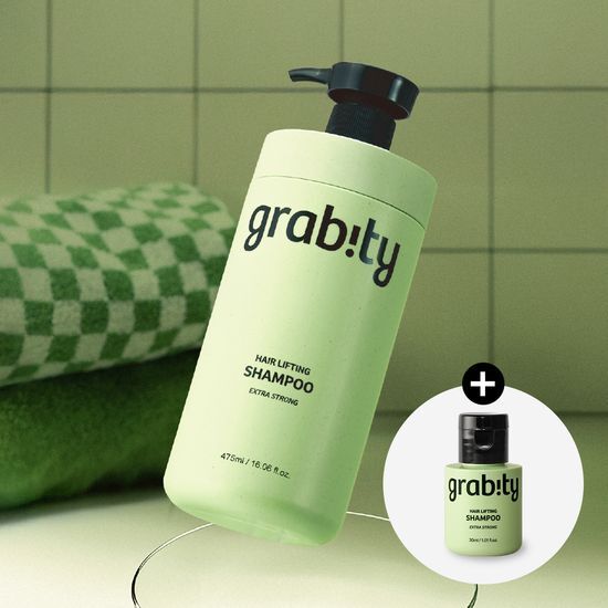 grabity Шампунь для лифтинга волос Extra Strong 475 мл (Одиночное/Подарочное предложение)