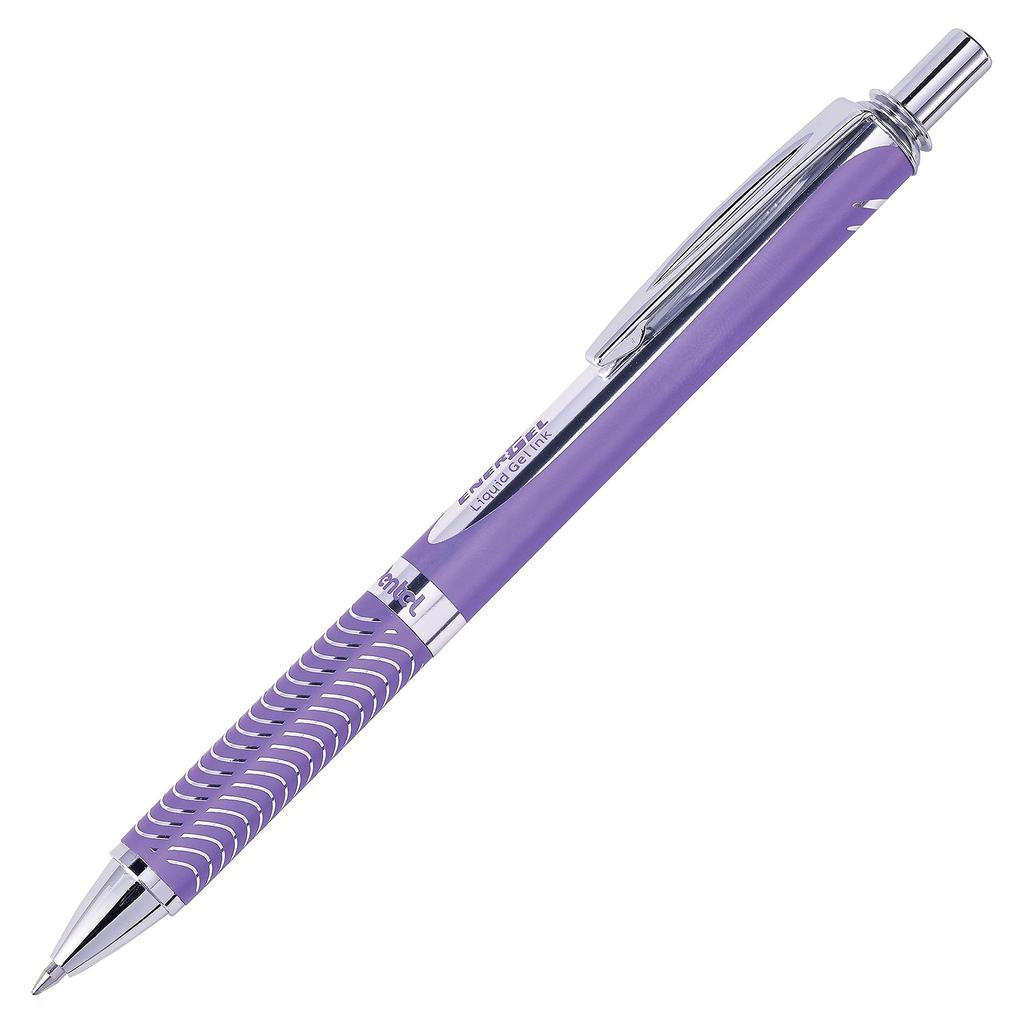 Гелевая ручка Pentel EnerGel Alloy RT фиолетовая, (BL407V-A)