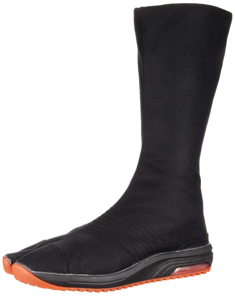 Tabi Festival Air Air Jog V 26 Cm [Marugo] Socks, Cushion, 12-ply Length, (Five), 12-ply, 2E, BK,