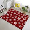 Snowflake Christmas Gift Afire In Winter Printed Carpet for Living Room Large Area Rug Soft Mat E-sports Chair Carpets Alfombra