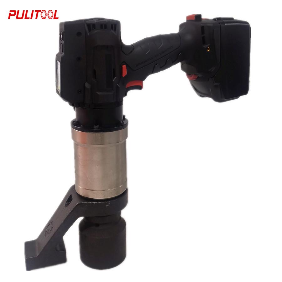 PULITOOL 1500 Нм Цифровой Электрический Литиевый Гайковерт с Высоким Крутящим Моментом, Перезаряжаемый, для Промышленного Использования