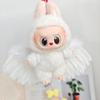 17cm Labubu Macaron Vinyl Blind Box Figure with Angel Feather Wings