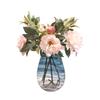 3 Head Autumn Peony Flower Simulation Bouquet Home Living Room Decoration Table Floral Decoration Fake Flowers