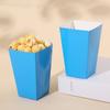 5x7x11.5cm Paper Candy Cartons Popcorn Box Party Supplies Pure Popcorn Boxes Snacks Food Tub Wedding Kids Birthday Supplies Disposable Dinnerware