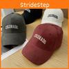 Color Simple Solid Letter Embroidery Women Summer Casual Sunshade Baseball Cap
