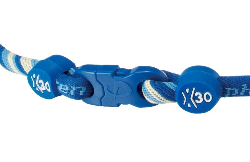 Phiten RAKUWA Шея X30 45 см 0212TE04032 Синий/LB